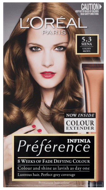 LOralParisPrfrencePermanentHairColour53SienaIntenseFadeDefyingColour1